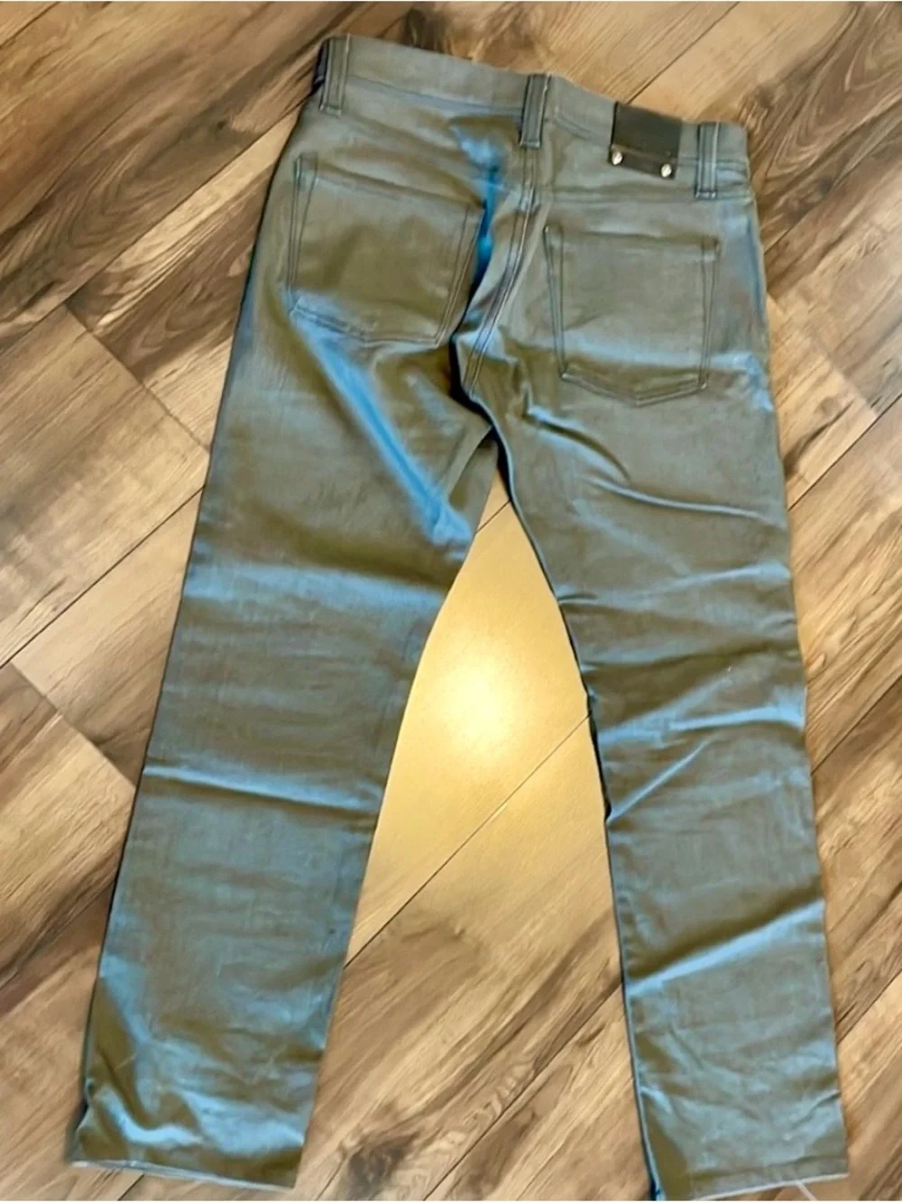 J Brand Kane Men's Green Slim Straight Jeans